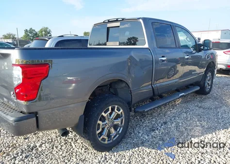 2018 Nissan Titan Xd Sv Diesel from USA, damaged, VIN 1N6BA1F4XJN523436